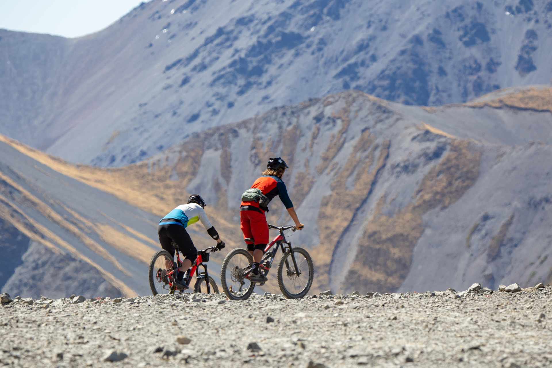 Mountain-Bike fahren